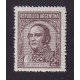 ARGENTINA 1935 GJ 738H ESTAMPILLA MINT PAPEL HOLANDES